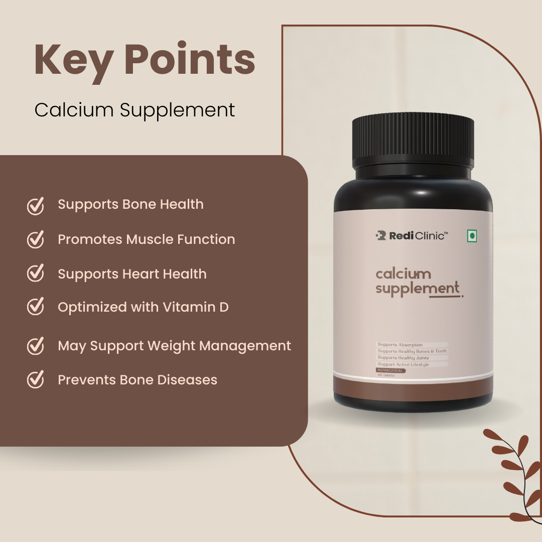 Calcium Supplement with Zinc, Magnesium & Vitamin D3