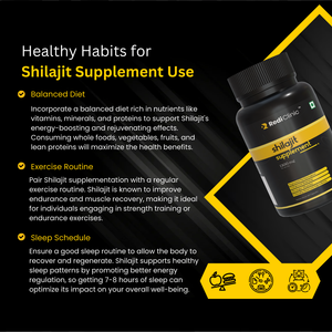 Rediclinic Himalayan Shilajit Capsules  For Men & Women| 60 Capsules