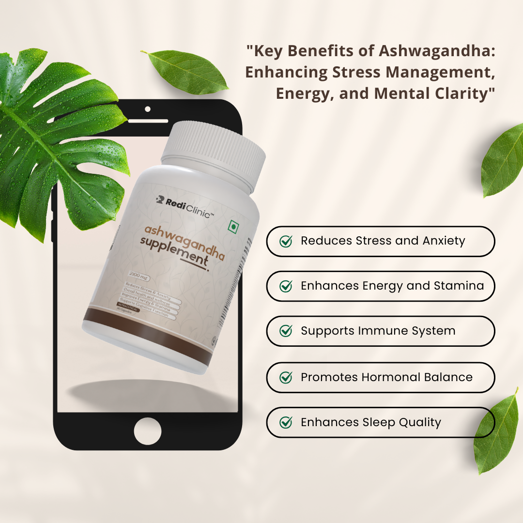 Ashwagandha For Mental Wellness and Vitality For Men and Women