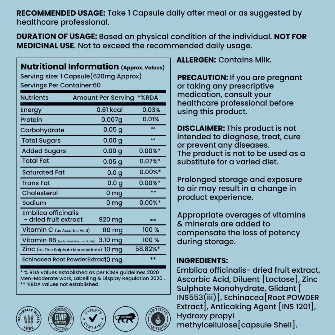 RediClinic Radiant Shield | Combo Of Immunity booster (1000mg) And Pure Japanese Glutathione (500mg)