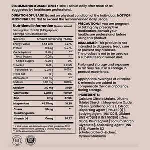 RediClinic Flexi Strength | Combo Of Calcium (1450mg) And Joint Support (4350mg)