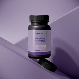 RediClinic Glutathione Supplement: 100% Pure Japanese Glutathione with Vitamin C for Radiant Skin