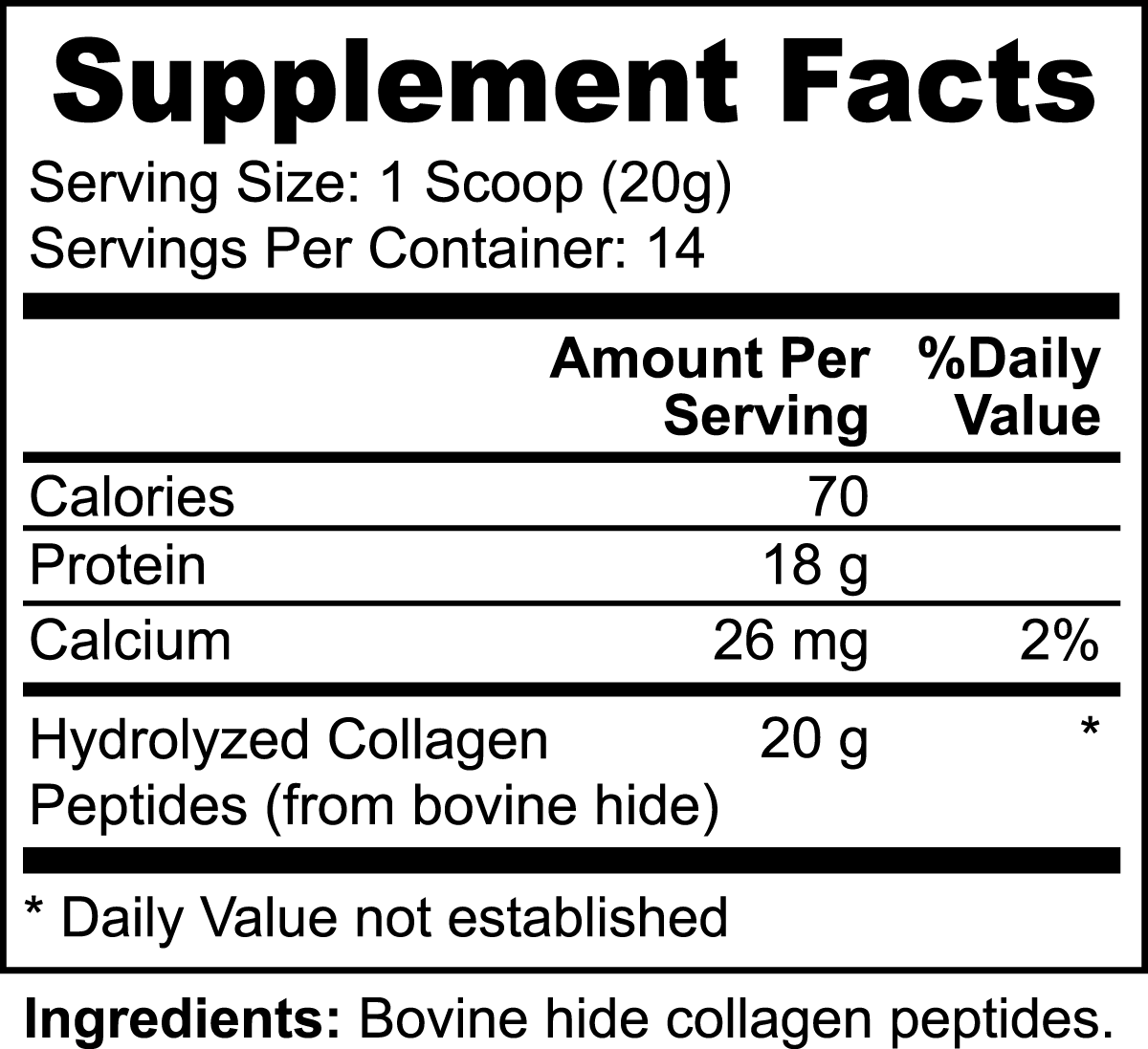 Rediclinic Grass-Fed Hydrolyzed Collagen Peptides